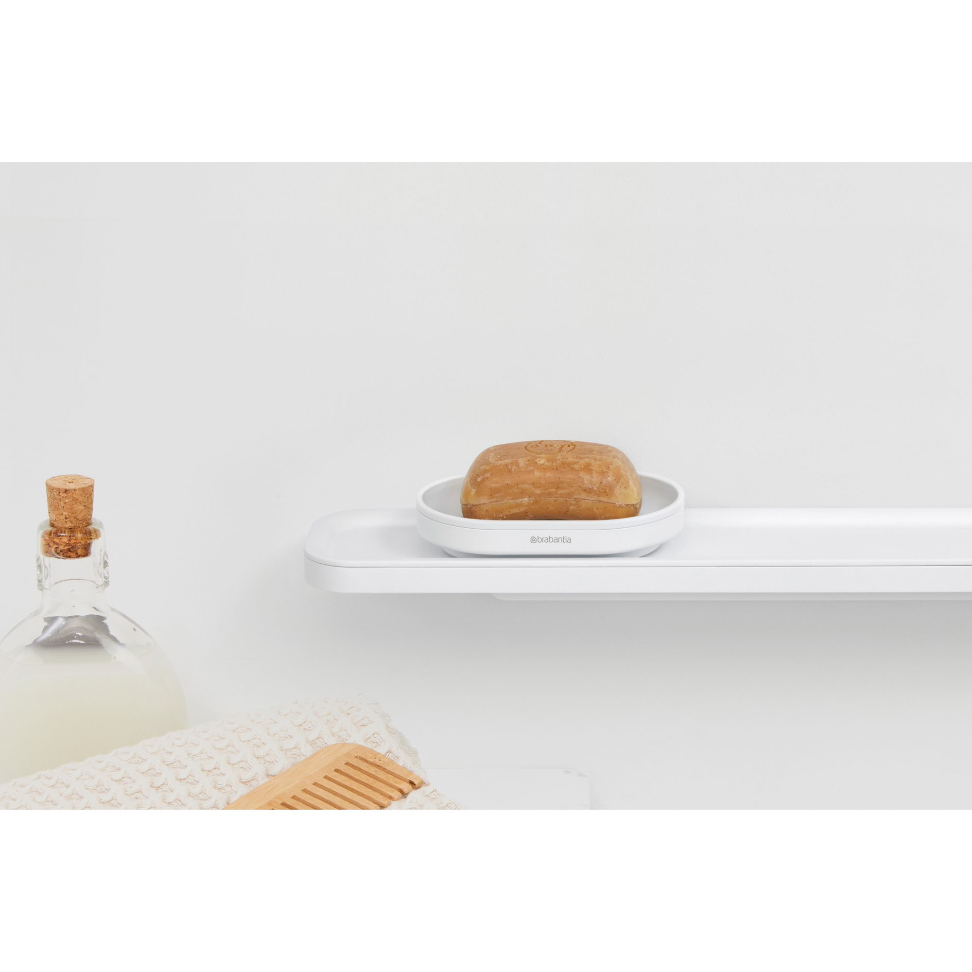 BRABANTIA MindSet ziepju trauciņš, Mineral Fresh White