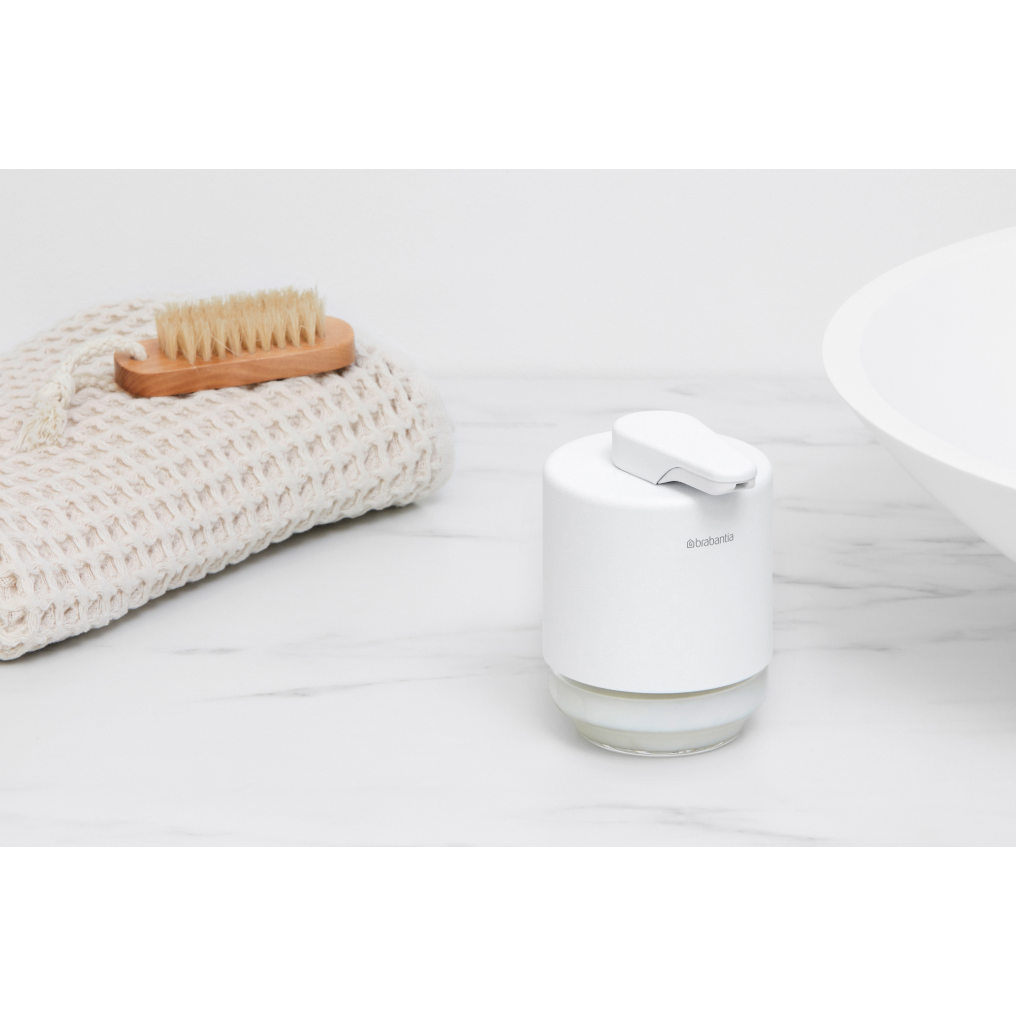 BRABANTIA MindSet ziepju dozators, 200ml, Mineral Fresh White