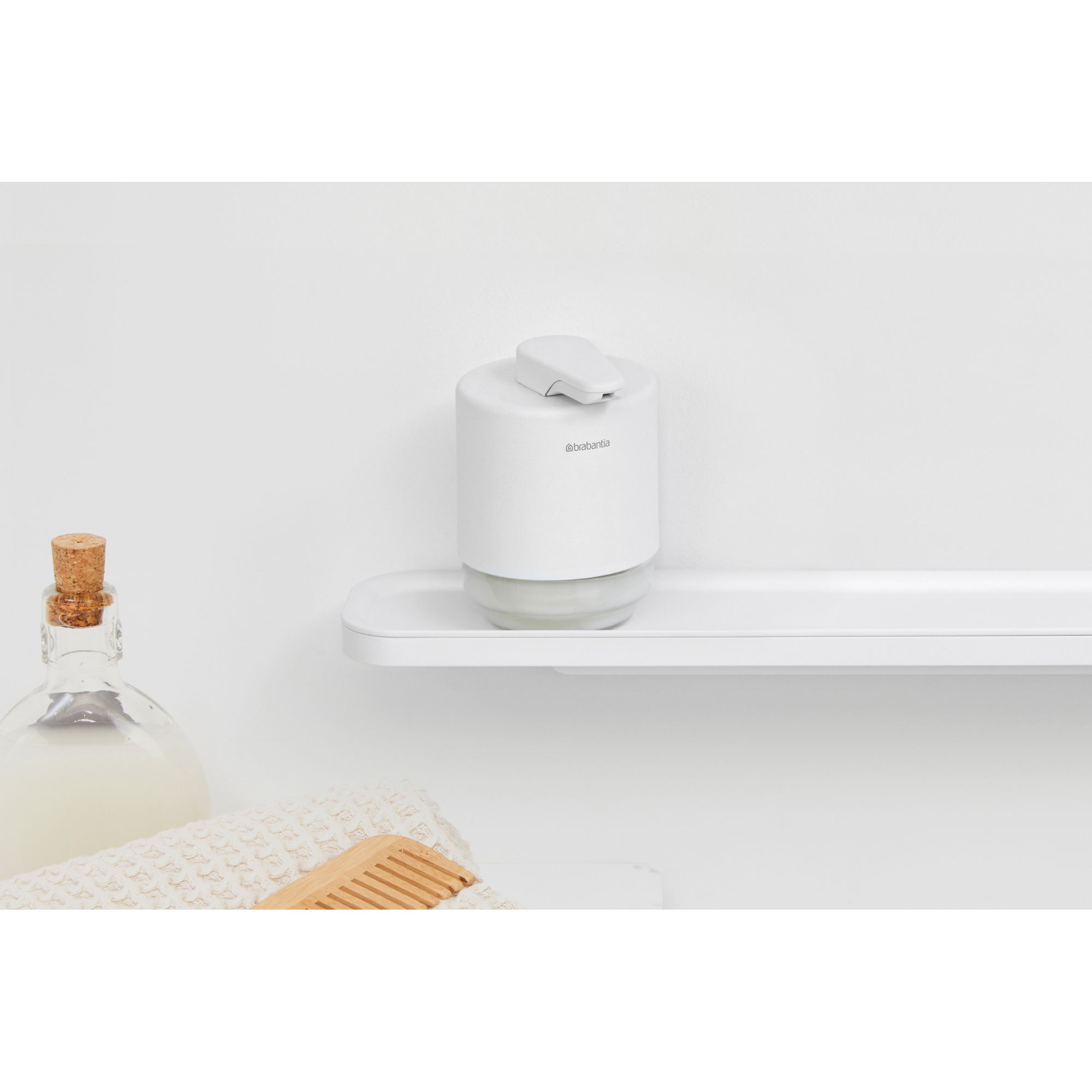BRABANTIA MindSet ziepju dozators, 200ml, Mineral Fresh White