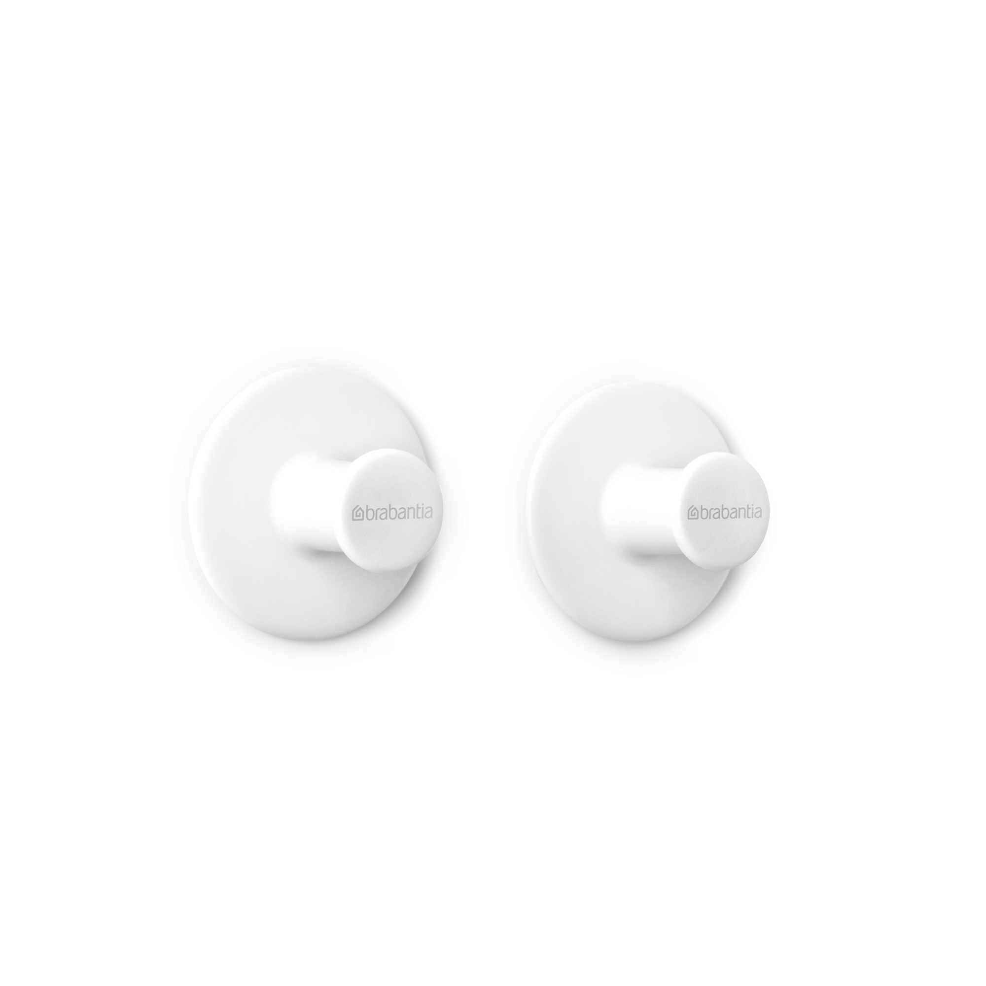 BRABANTIA ReNew vannas istabas dvieļu pakaramie, 2 gab., White