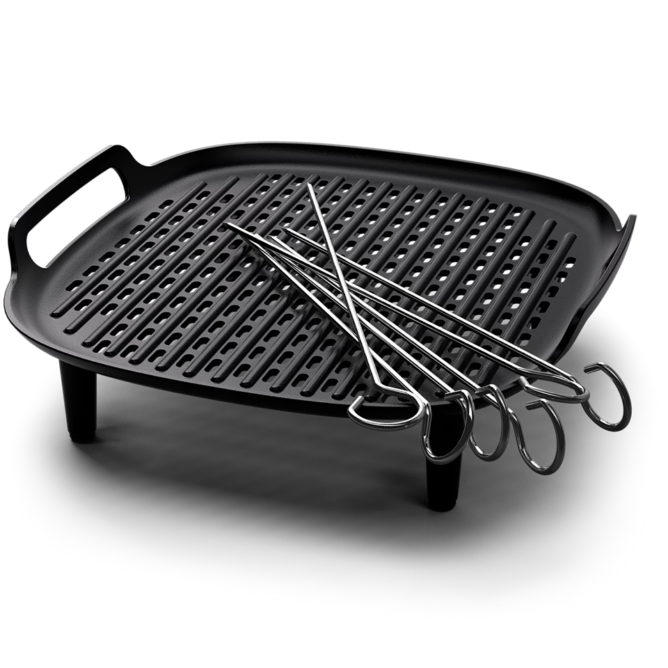 Philips karstā gaisa katla grilēšanas komplekts XXL