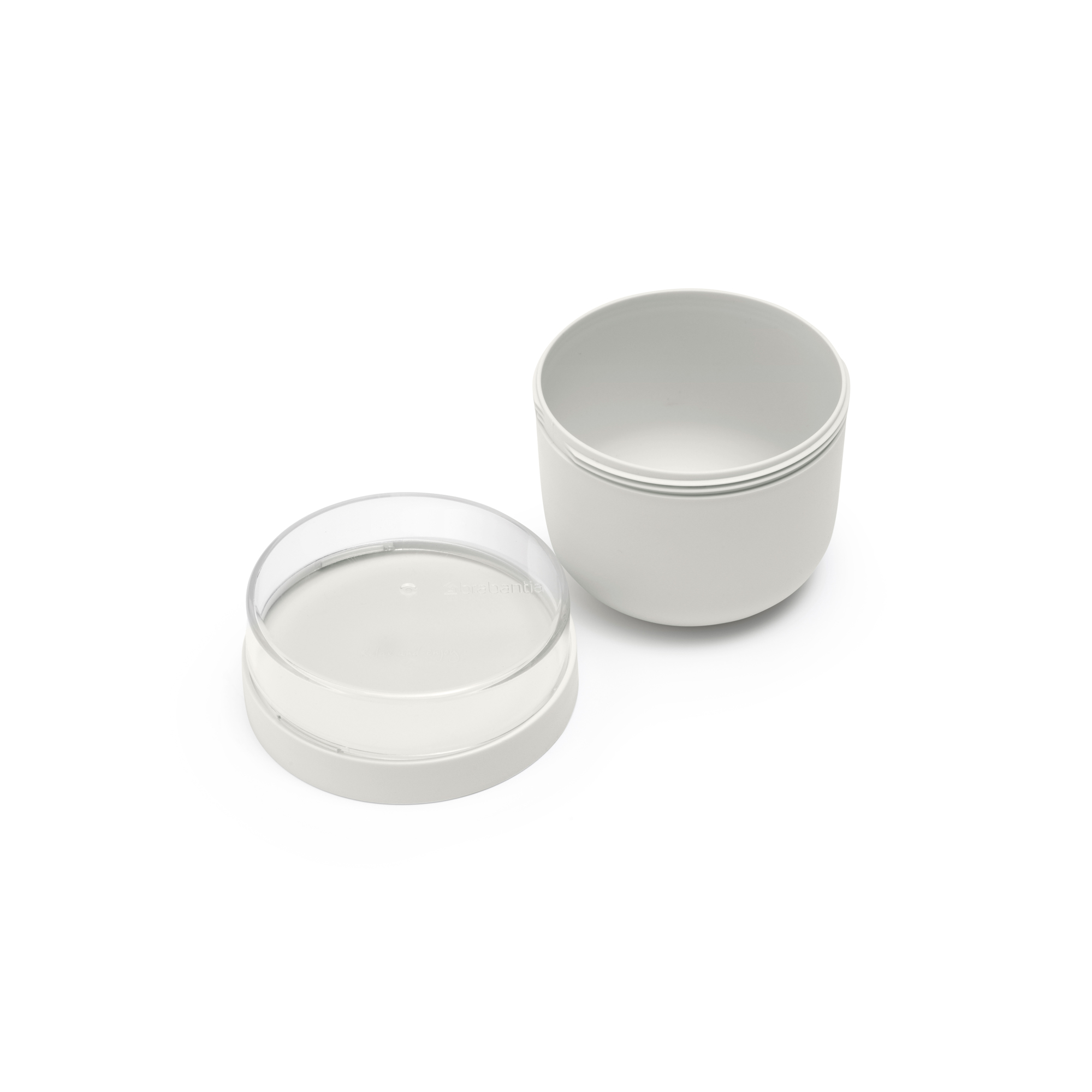 BRABANTIA Make & Take brokastu trauks, 0.5L, light grey