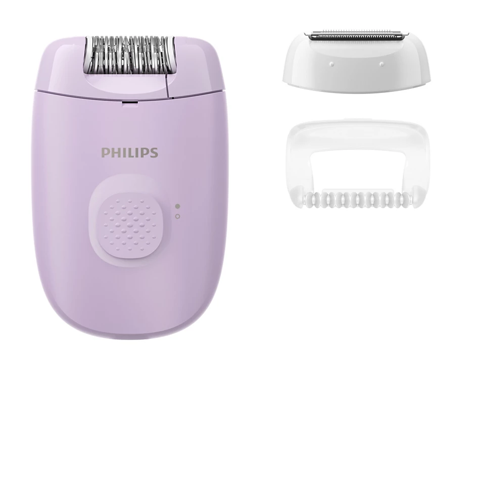 Jaunums! PHILIPS 2000. sērijas epilators ar vadu, violets
