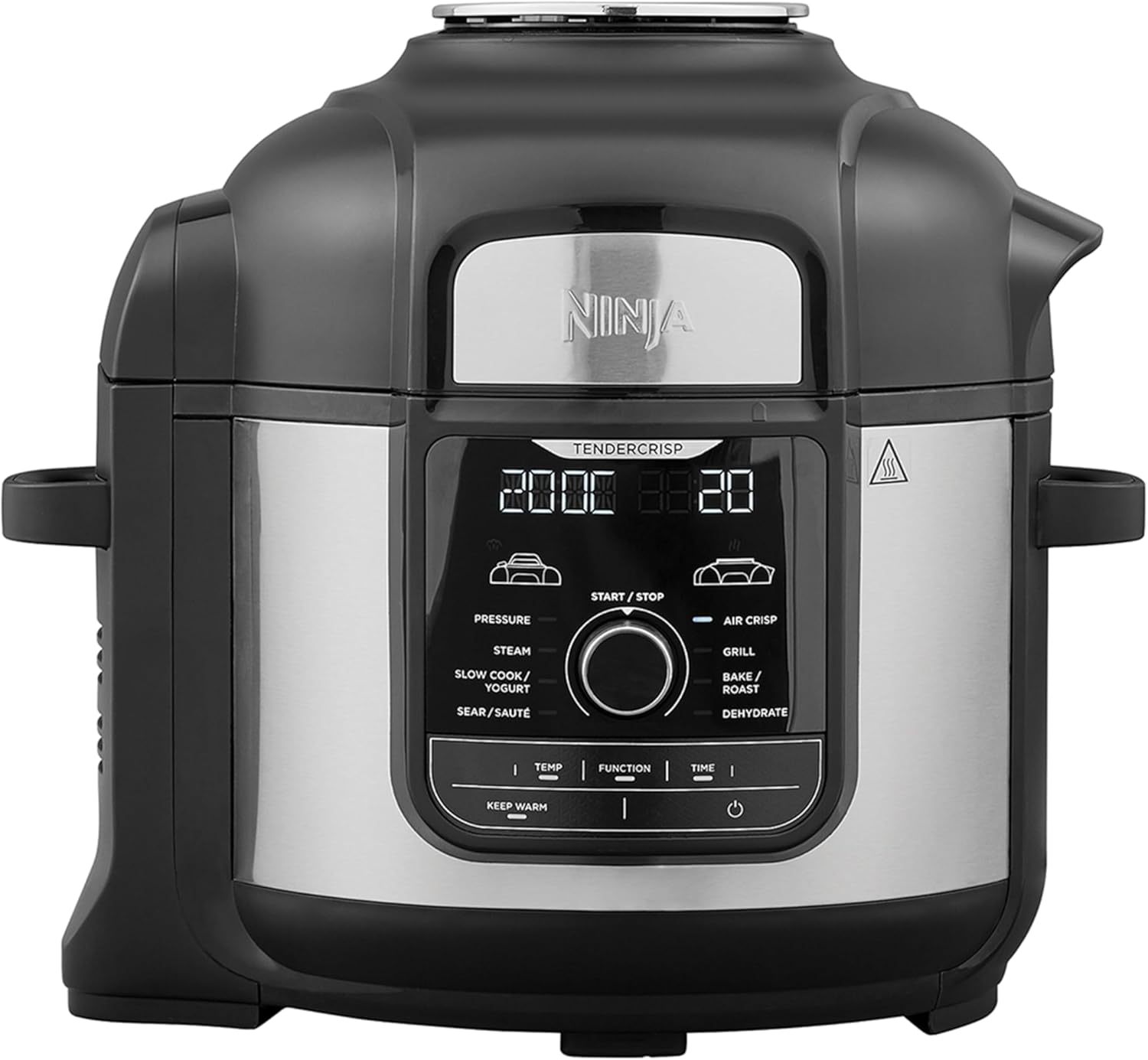 Ninja multivārāmais katls Foodi Max, 7.5l, 1760 W, melna sudraba