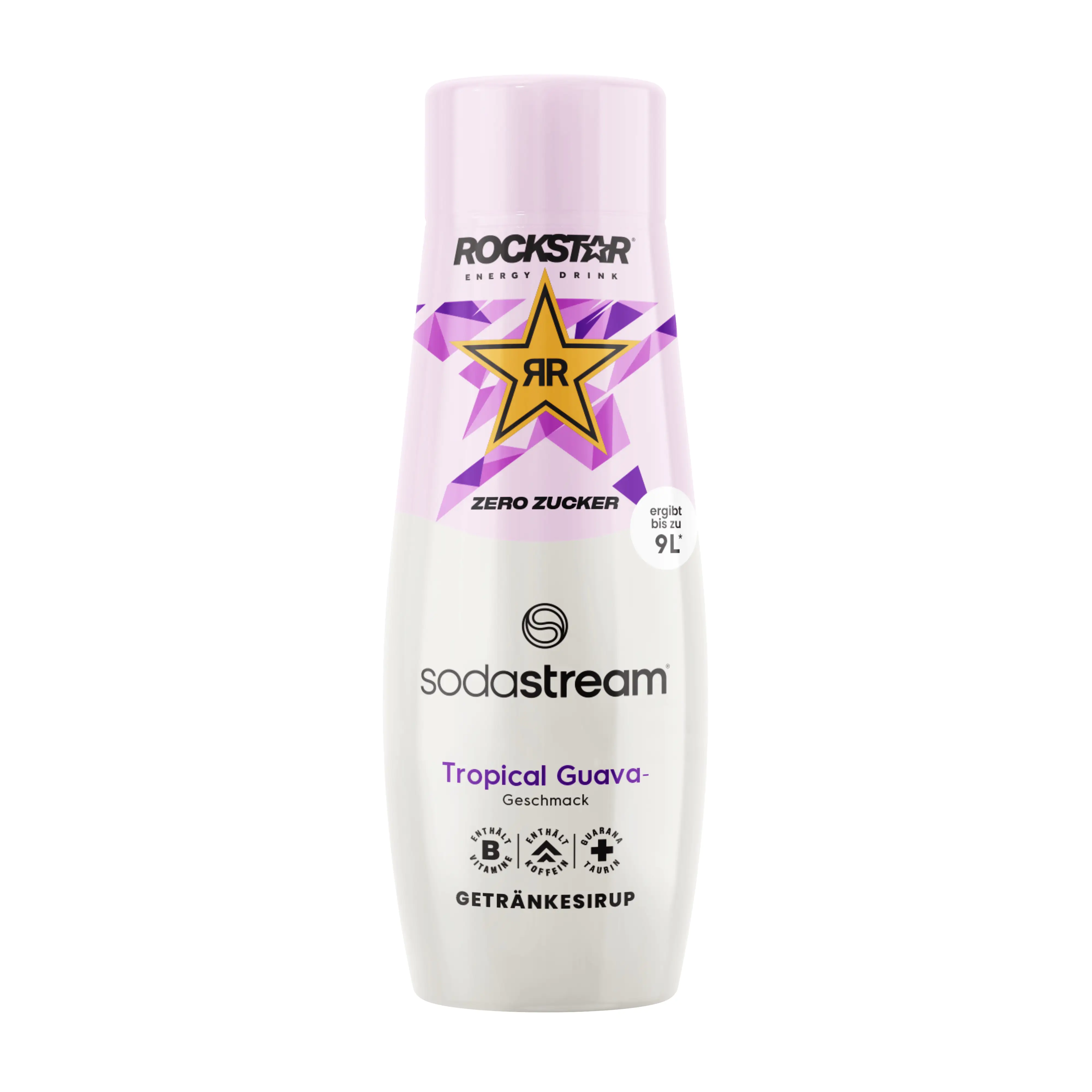 SodaStream sīrups Rockstar Energy Guava Zero, 440 ml