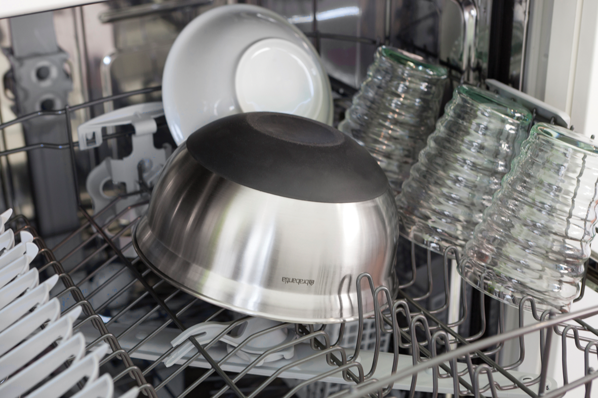 BRABANTIA Putošanas bļoda, 1,6 litrs, Matt Steel