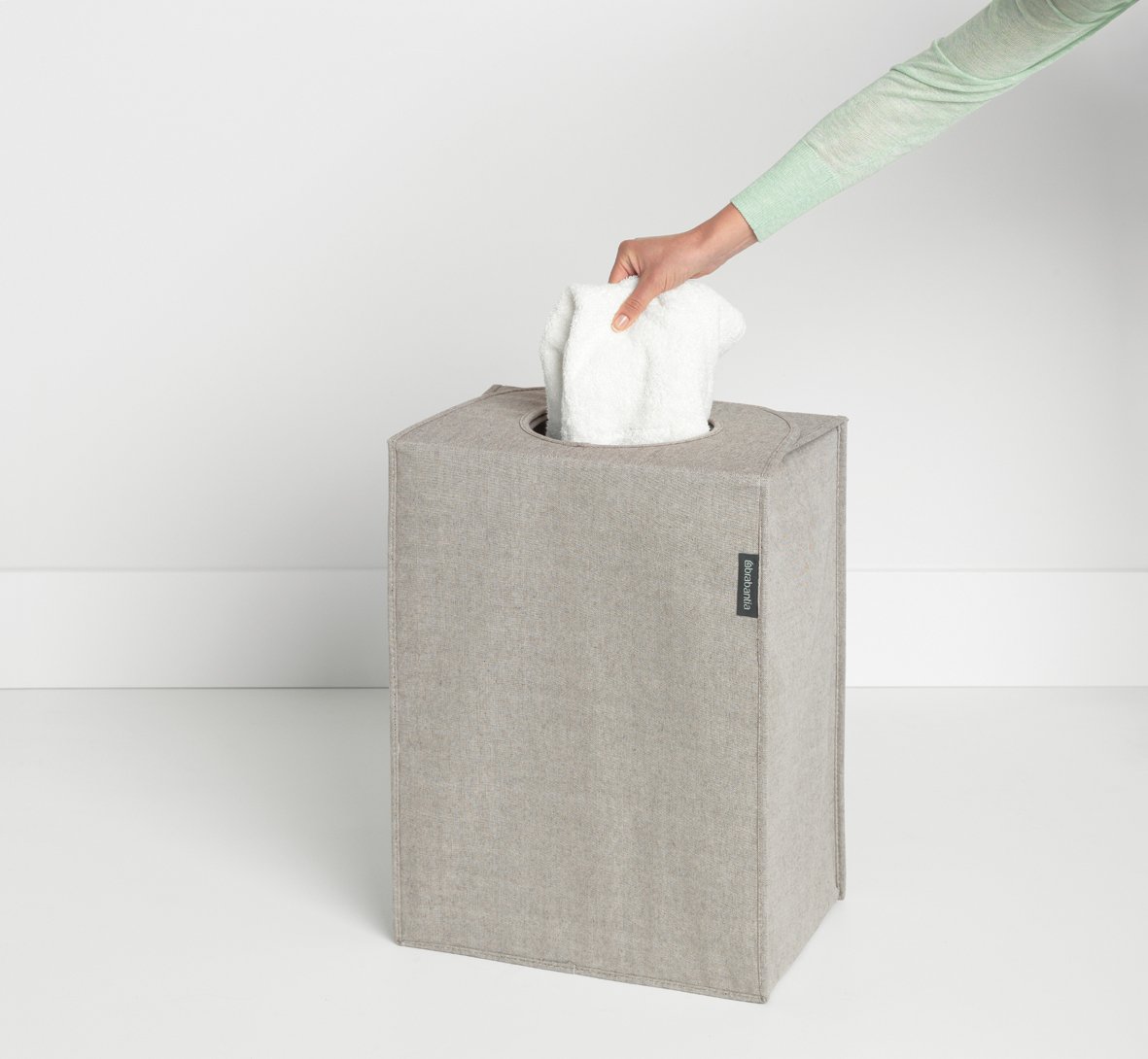 BRABANTIA Veļas soma kantaina, 55 l, grey
