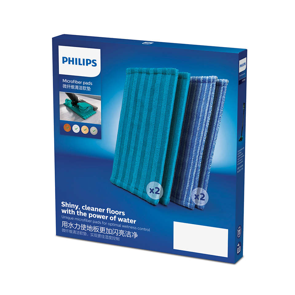 PHILIPS Mikrošķiedras spilventiņš optimālai mitruma kontrolei