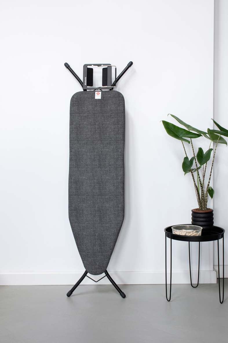 BRABANTIA gludināmā dēļa pārvalks, 124x38 cm, Denim Black (B) 4mm+ 4mm filcis